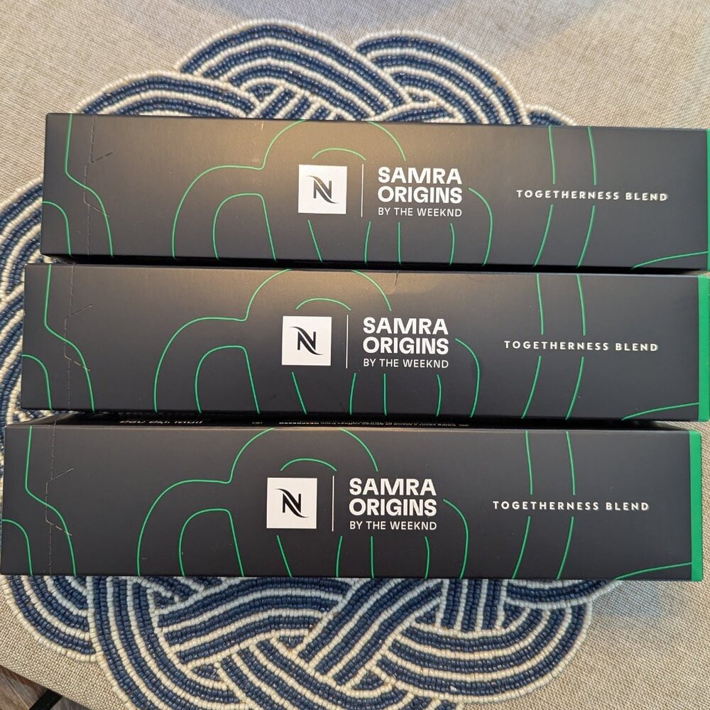 Nespresso Vertuo pods Samra Origins - 3 sleeves (30 pods)